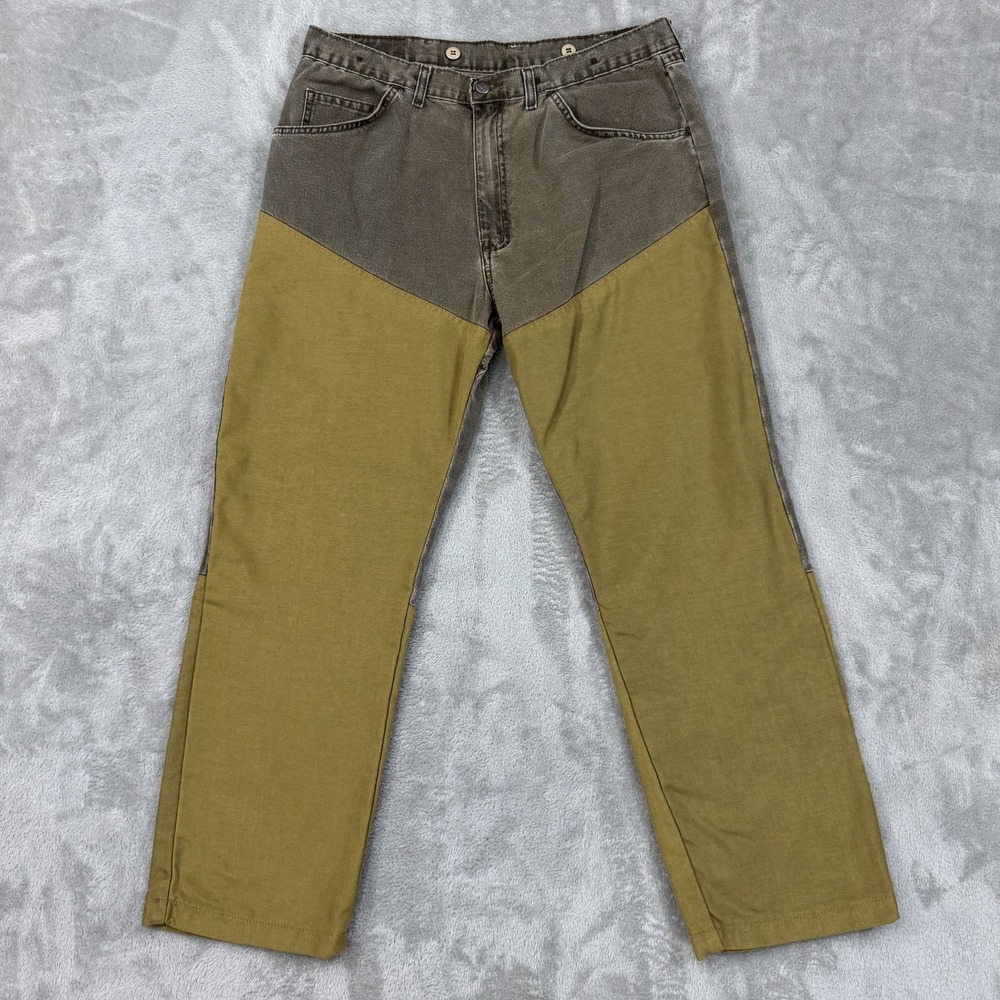 Wrangler ProGear‎ Pants Mens 35x30 Upland Hunting Brush Guard Gusseted Canvas